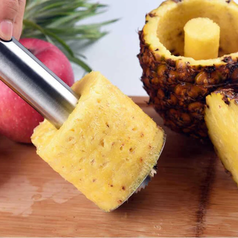 

Hot Sale Stainless Steel Pineapple Peeler for Kitchen Accessories Pineapple Slicers Fruit Knife Cutter Kitchen Cooking Tools 28