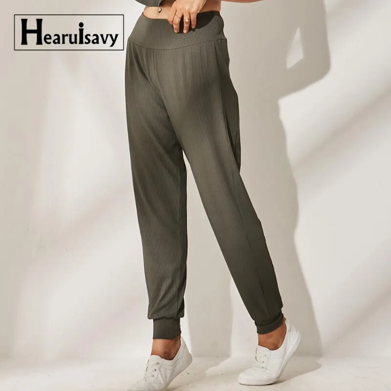 Loose Fit Yoga Pants With Elasticated Waist