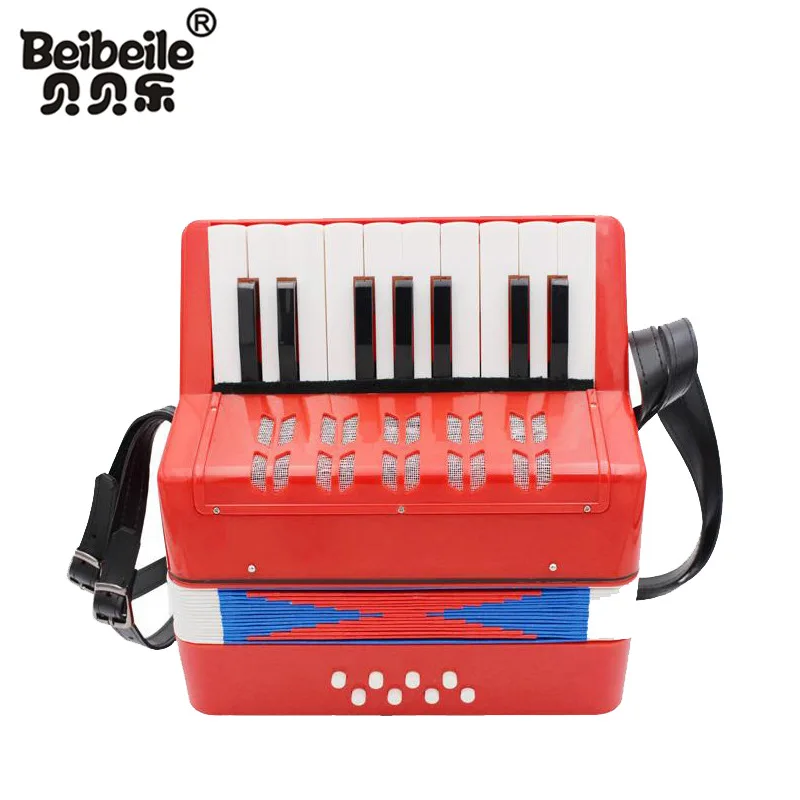 

Children's Instrument Beginner 17 Key Abs Environmental Protection Material Accordion Keyboard Toy Instrument Gift