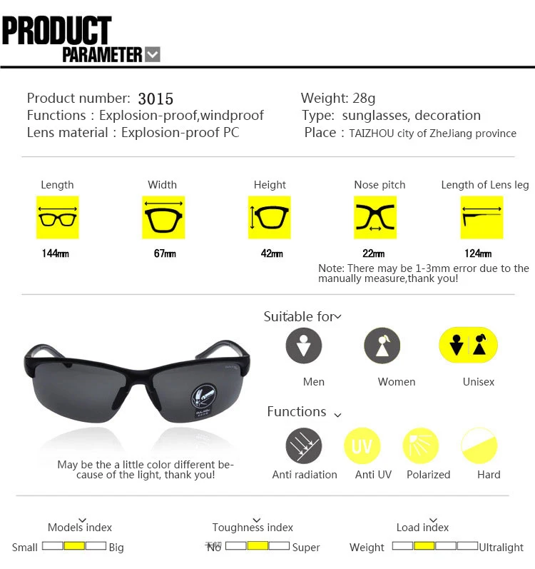 Солнцезащитные очки унисекс UV400 для велоспорта, мужские и женские спортивные очки, очки для ночного вождения, рыбалки, солнцезащитные очки, защитные очки