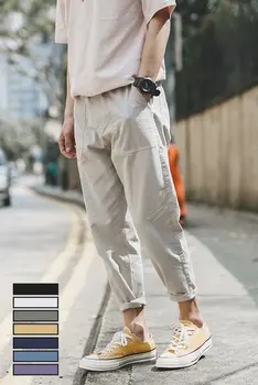 

Mens Pants Streetwear Solid Pants Male Sweatpant Male Joogers Cool Comfortable Pants