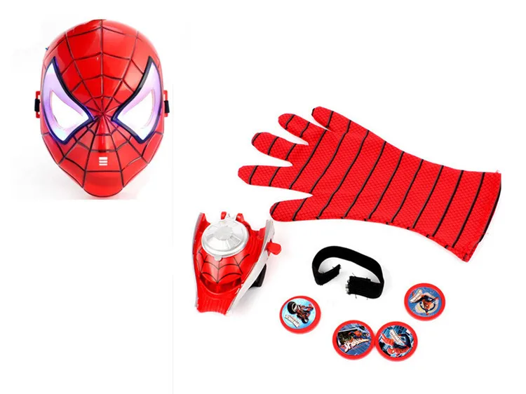 spider man silly string glove
