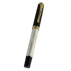 Jinhao 500 записи иридиевая ручка Золотой орел перьевая ручка наконечник 0,5 мм серебро