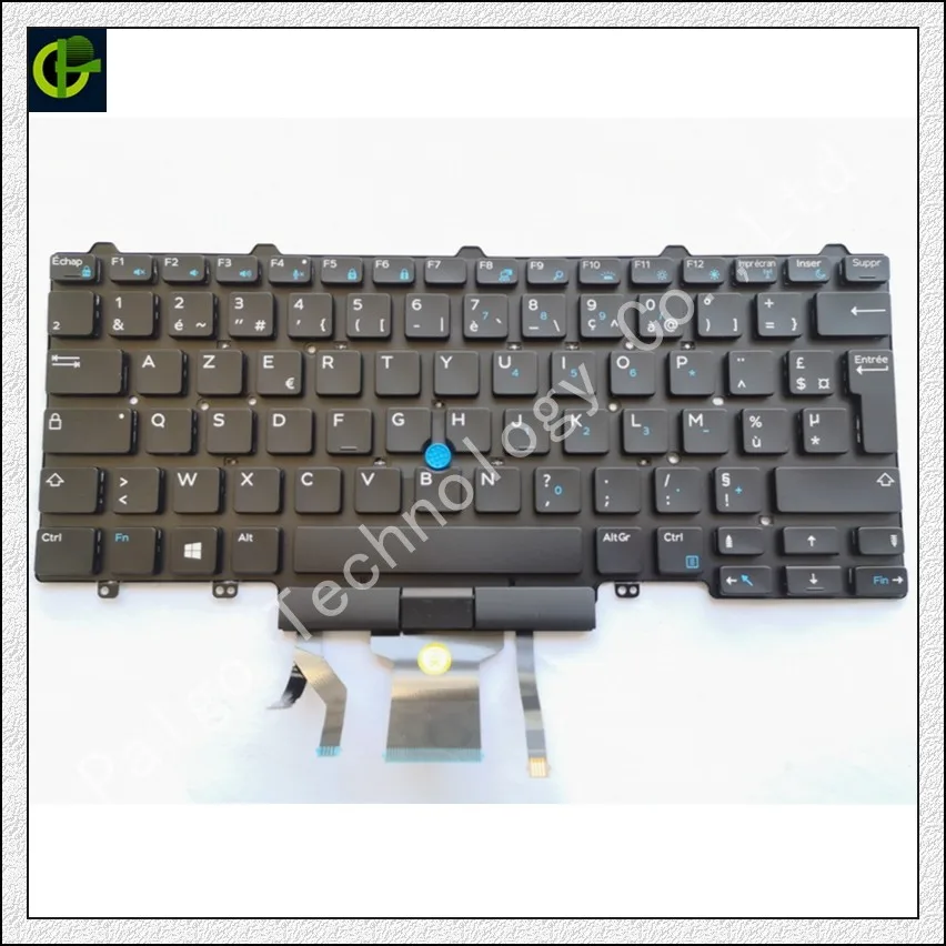 Clavier Dell AZERTY Français – Modèle MP-13L86F0J698, Neuf, Pour PC Portable Dell
