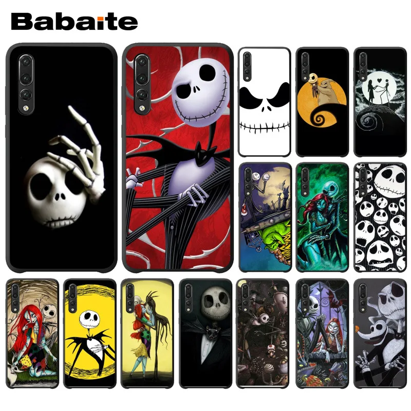 

Nightmare Before Christmas halloween Phone Case Shell For huawei p20pro p20lite p9lite nova 3i honor 8x mate20 proe Mobile Cover