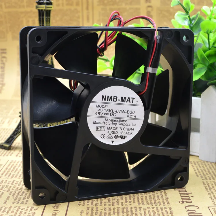 Бесплатная доставка. MAT7 12 см 4715 kl 12038 07 w B30 48 v 0 21 A инвертор dc вентилятор|dc fan|fan dc12 cm |