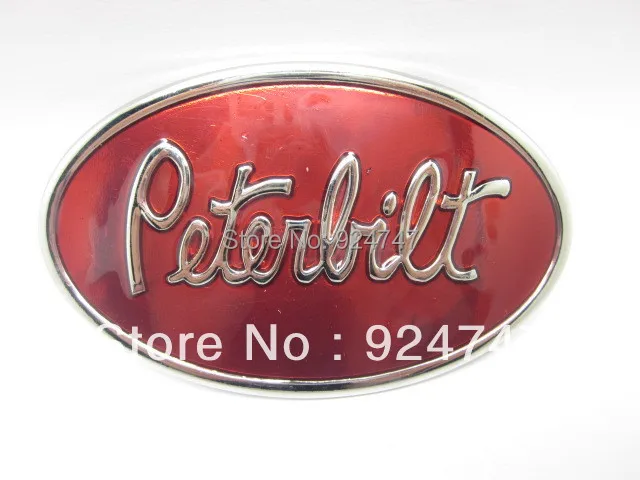 

Oval Peterbilt Truck Belt Buckle