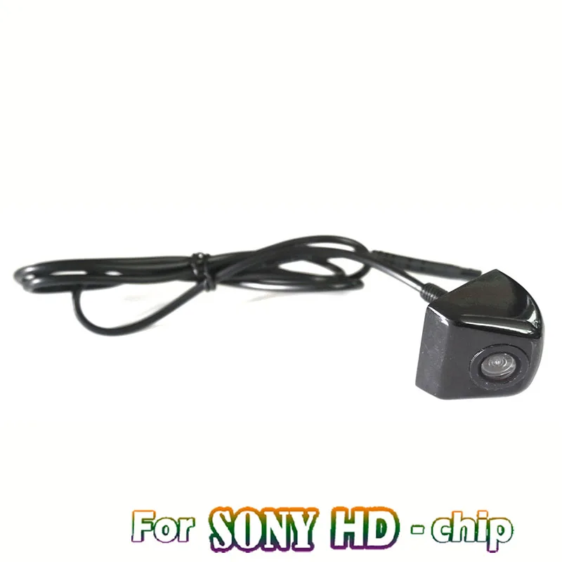 3 цвета ccd HD appr 180deg рыбий глаз вид Анти-туман резервная камера заднего вида ночное видение парковочная камера Фронтальная боковая камера цинковый сплав - Название цвета: black sonyccd