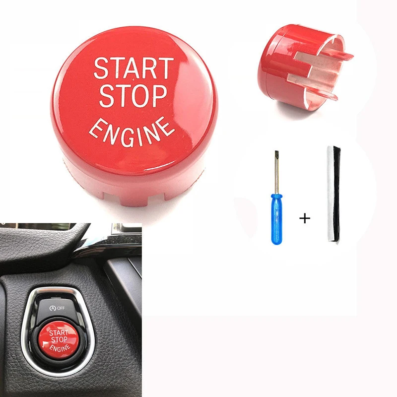 Для BMW F20 F10 F01 F48 F26 F15 F16 кнопка запуска оборудование для двигателя полезные |
