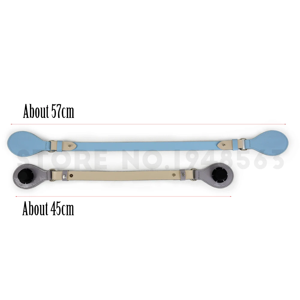 TANQU, новинка, Длинные Короткие плоские ручки с Каплевидным концом для Obag, искусственная кожа, лаковая ручка, съемный каплевидный конец для O Bag OCHIC