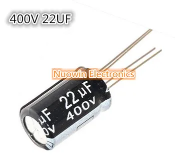 

20pcs 22UF 400V 13*21mm Electrolytic Capacitor 400V 22UF Aluminum Electrolytic Capacitor 13X21mm