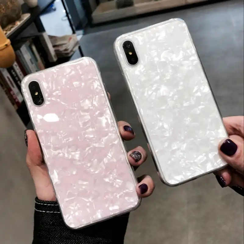 Cute Pearl Color Shell Pattern Case For Iphone X Iphone10 Dreamlike Bling Soft Tpu Capa Coque Cover For Iphone X Iphone 10 Cases Fitted Cases Aliexpress