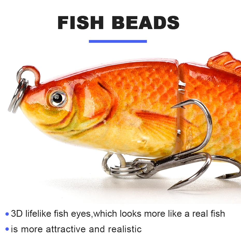 Oddfisher Z03 Swimbait рыболовные приманки-Воблеры, искусственные приманки, Мульти соединенная приманка для окуня, щуки, озера, реки