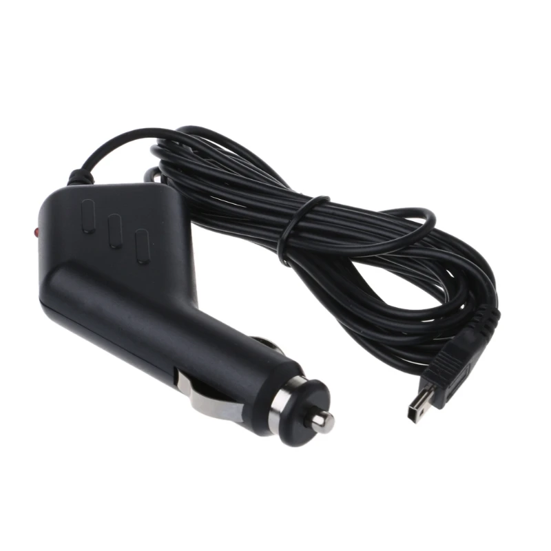 New 3.5m Length Mini USB Port Car Charger Adapter Travel Power Supplier Plug For Car DVR Vehicle