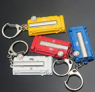 Новый двигатель аксессуары стальной металлический брелок автомобильный сумка