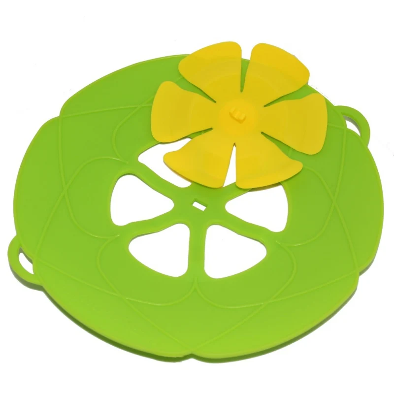 NORBI Kitchenware 28CM Silicone lid Spill Stopper Cover For Pot Pan Kitchen Accessories Cooking Tools Flower Cookware NORBI Kitchenware 28CM Silicone lid Spill Stopper Cover For Pot Pan Kitchen Accessories Cooking Tools Flower Cookware