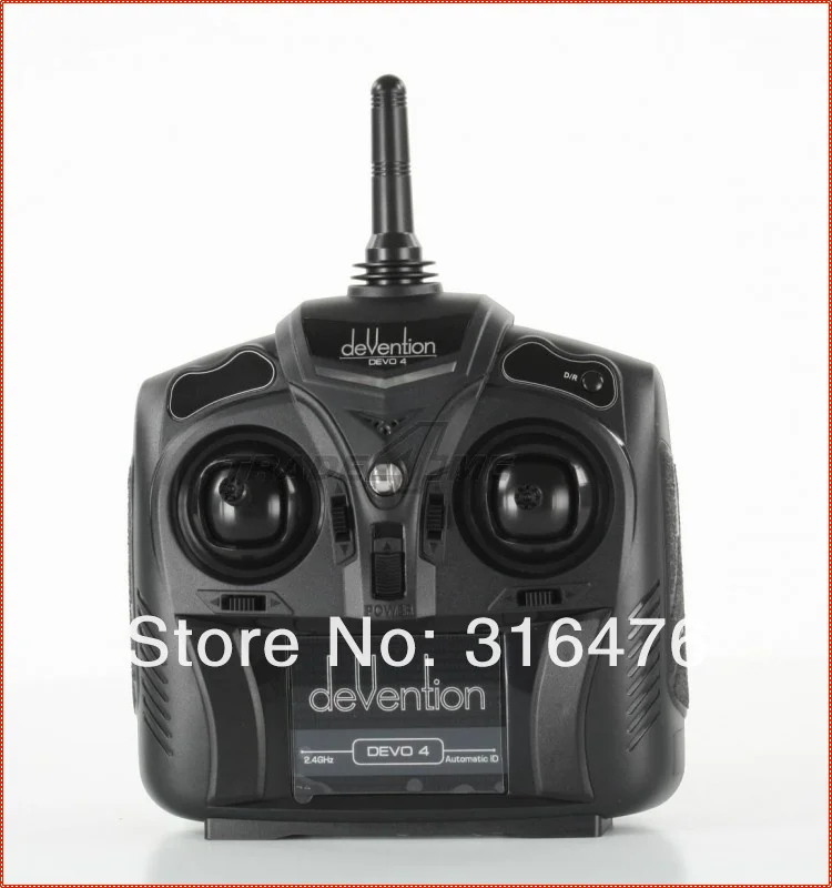 

Walkera Devention Devo 4 2.4GHZ 4CH RC Transmitter Radio controller Devo4 + Free shipping