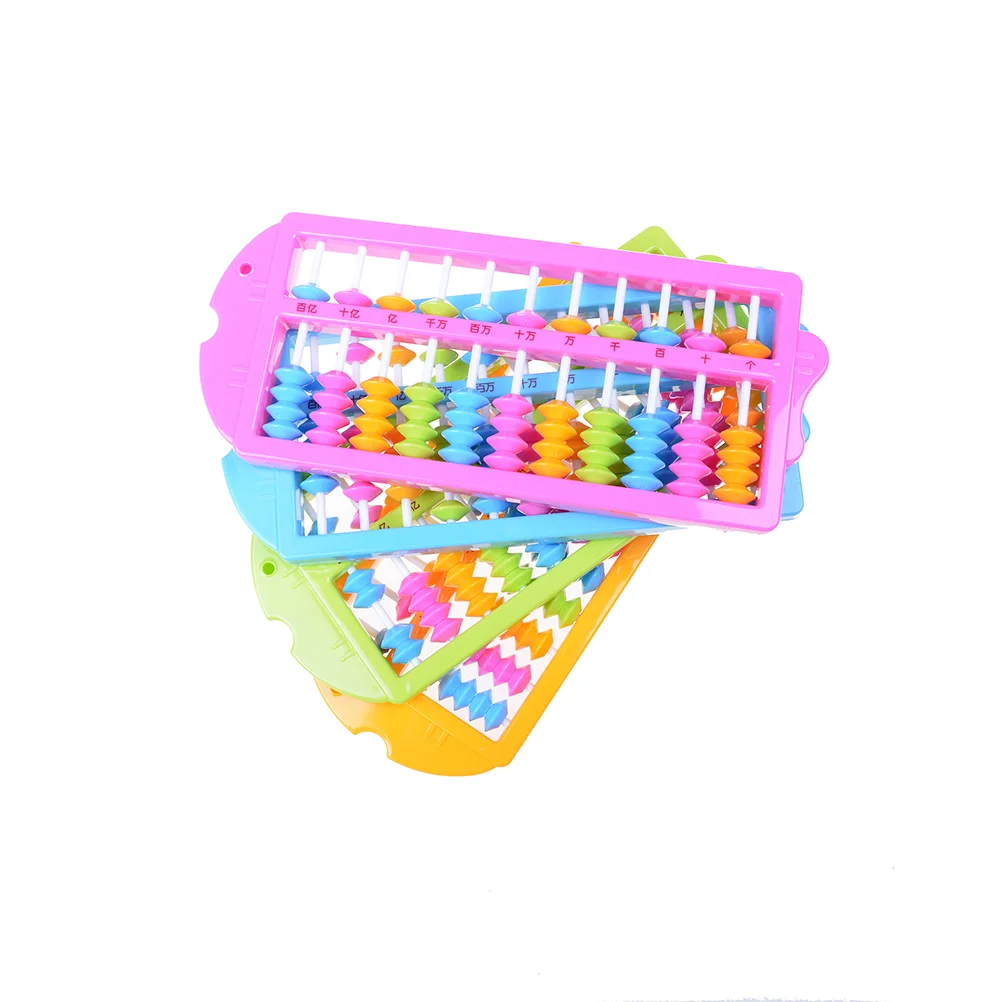 11 Rods Abacus Soroban Beads Column Kid School Learning Aid Tool Math Business Chinese Traditional abacus Educational toys