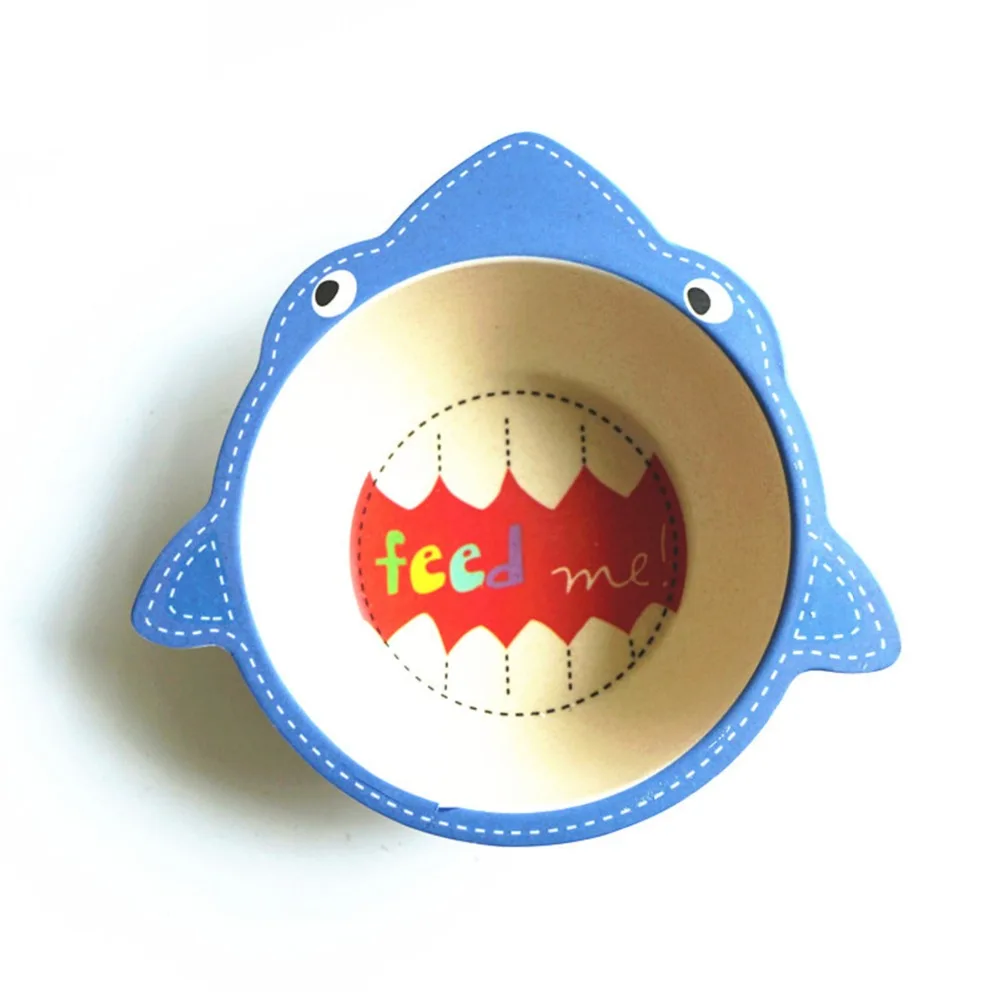 Cartoon Natural Bamboo Fiber Bowls Baby Dishes Bowl Plates Kids Feeding Tableware Infant Toddler Portable Environmental Plates Cartoon Natural Bamboo Fiber Bowls Baby Dishes Bowl Plates Kids Feeding Tableware Infant Toddler Portable Environmental Plates