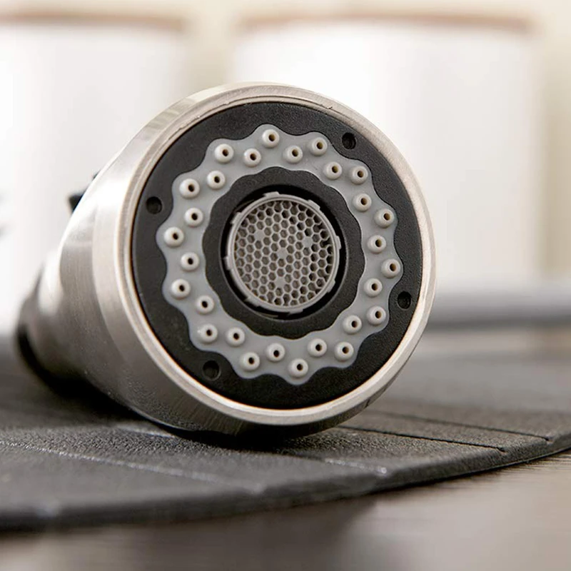 304 Stainless Steel 1 Hole Mixer Kitchen Faucet with Pull Out Spout Deck Mounted Cold and Hot Sink Faucet with 3 Mode SPOUT 304 Stainless Steel 1 Hole Mixer Kitchen Faucet with Pull Out Spout Deck Mounted Cold and Hot Sink Faucet with 3 Mode SPOUT