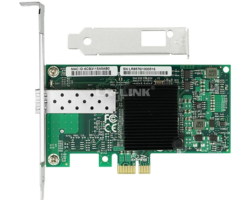 LR-LINK 926260f-sfp PCI-Express 1000 Мбит/с Gigabit Ethernet Сетевая карта волоконно-оптический сетевой адаптер для настольных ПК Intel 82576 Nic