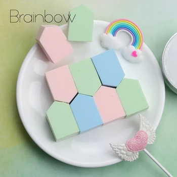 

Brainbow 10PC/20PC Disposable Cosmetic Puff Foundation Powder Smooth Makeup Sponge for Lady Make Up Beauty Sponge One Time Used