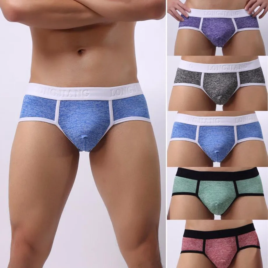 High Quality Fashion Men's Soft Briefs Underpants Knickers Shorts Sexy