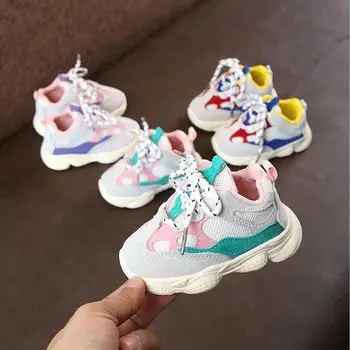 

Boys Shoes Casual Children Shoes mesh Breathable Mesh Fashion Kids Sneakers For Boys Girls baby Shoes 0-2 years old