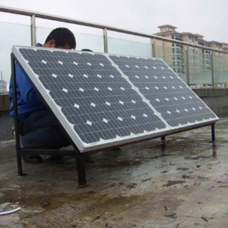 

Positive A-level battery 100w Solar Panel Solar System Photovoltaic Monocrystal Silicon Home Use