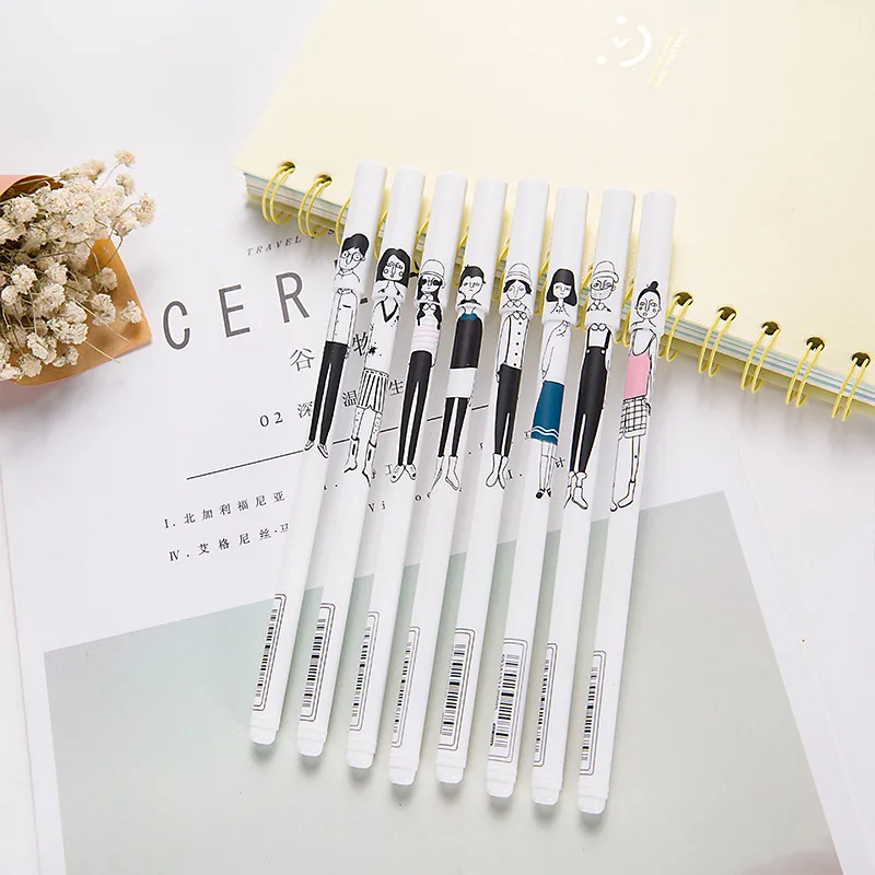 Buy Coloffice Korean stationery simple gel pen black 0