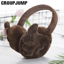 Прекрасный Обувь для девочек Крылья Ангела Наушники для женщин тенденция Карамельный цвет плюшевые наушник зима теплая Защита уха открытый Аксессуары Для женщин Наушники для женщин