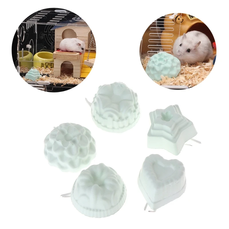 

Small Pets Teeth Grinding Stone Calcium Cage Rabbit Squirrel Chinchilla Hamster