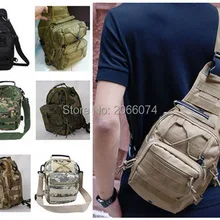 Тактический Fly Рыбалка Туристическое оборудование Открытый Спорт Нейлон Болотных Грудь обновления Креста тела слинг одного плеча мешок 5 шт