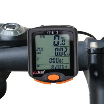 

Wireless Bike Cycling Bicycle Computer Odometer Backlight LCD Speedometer Riding Accessories Hot Sale Drop Shipping