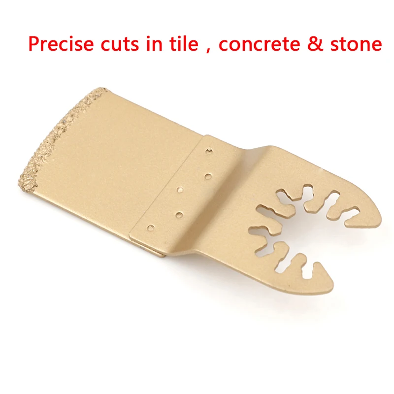 

1Pcs 32mm HCS Standard Oscillating Multitool Saw Blades/Diamond Carbide E-Cut Bi-metal Saw Blade