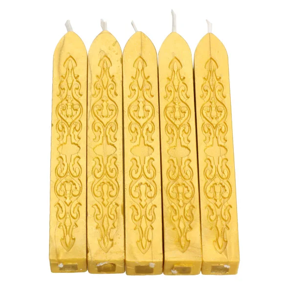 Retro custom wax seal Candle Home Decoration Colorful Candle Square Style Sealing Wax Stick Wax