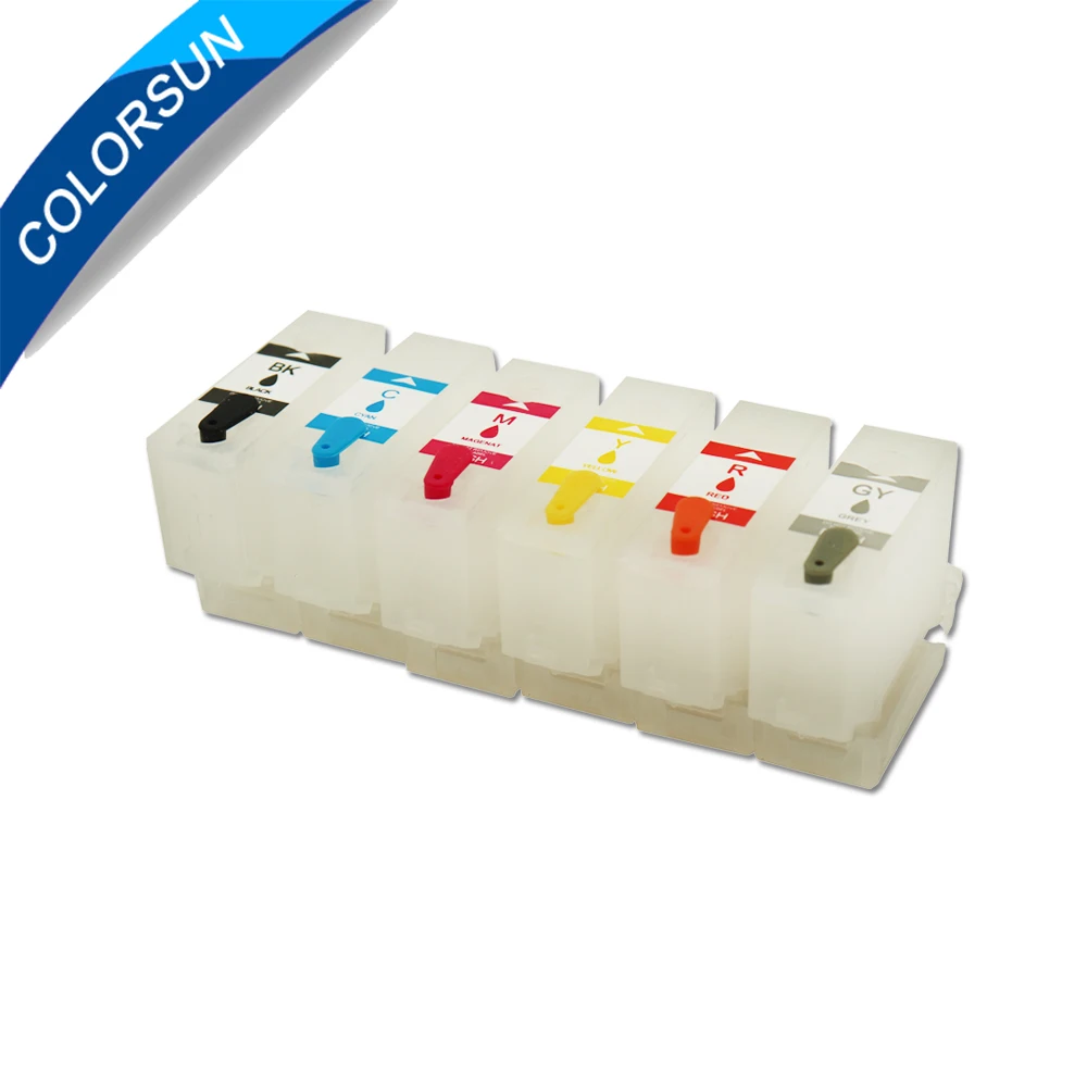 

6 color For EPSON XP-15000 refillable ink cartridge T312XL ink cartridge with one time use chips
