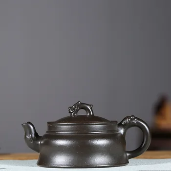 

Pottery Teapot Famous Kettle Full Manual Make Raw Ore Azure Zhu Ni Long Xing The World Kettle Kungfu Online Teapot Tea Set