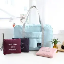 Модные новые высококачественные складные дорожные сумки ручной багаж для мужчин и женщин сумка-Дафлкот портативное хранение одежды