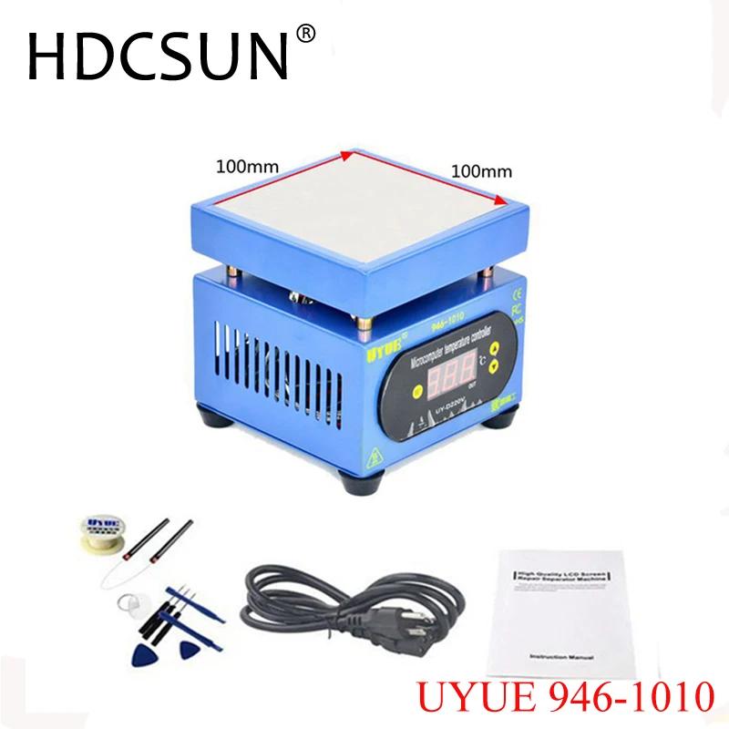 

220V/300W Constant Temperature Heating Table PCB Hot Plate Preheating Station For Mobile Phone Split Screen/Smart Phone Repair