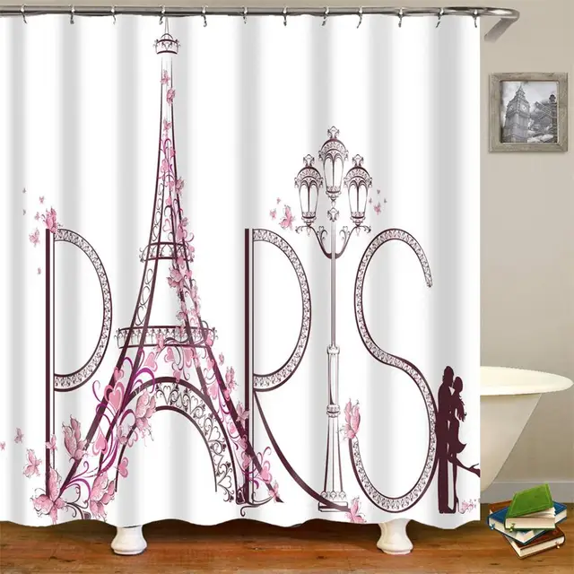 Sexy Lady Shadow Shower Curtain Nude Sexy Hot Girl Elegant Naked