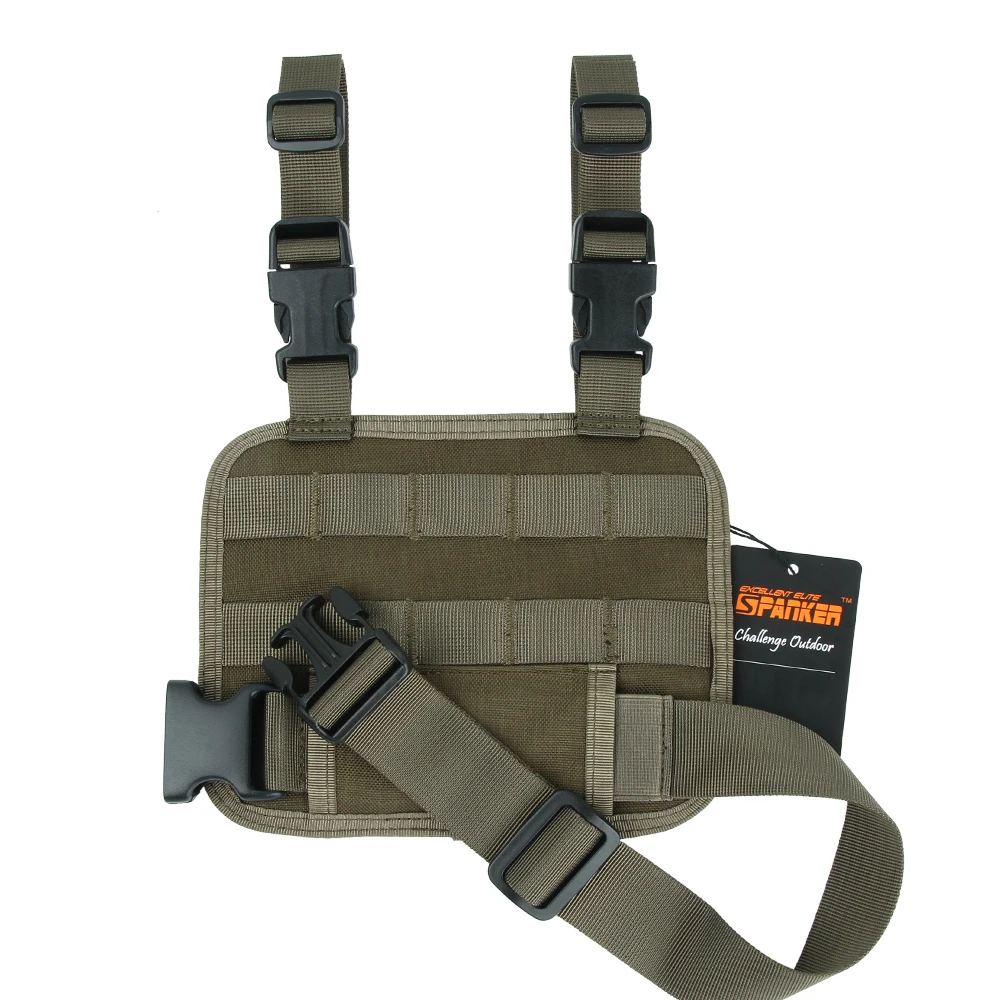 Bolsa ao ar Equipamento de Caça Excelente Elite Spanker Combinação Clipe Livre Tático Molle Perna Holsters Magezine Bolsa Militar 3 Esporte e Lazer