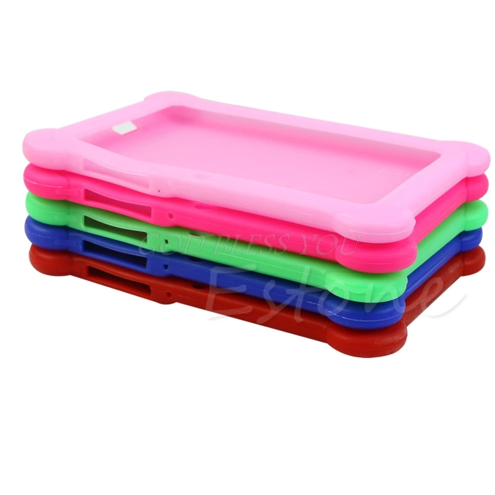 

Cute Silicone Soft Gel Case Cover For 7" Android A13 A23 Q88 Tablet PC Kids