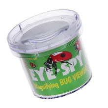 Наблюдение за насекомыми медальон коробка банка Лупа Жук увеличительная Лупа игрушка наблюдение Цветы Листья монеты для эксперимента исследования природы