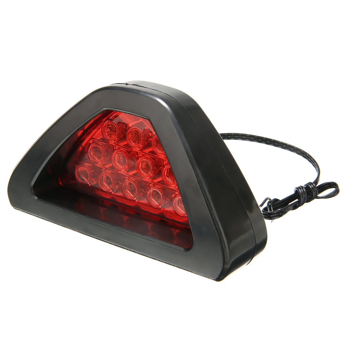 Universal F1 Style 12 LED Red Auto Car Third Rear Tail Light Brake Stop Safety Lamp High Power LED Light For Auto Truck SUV
