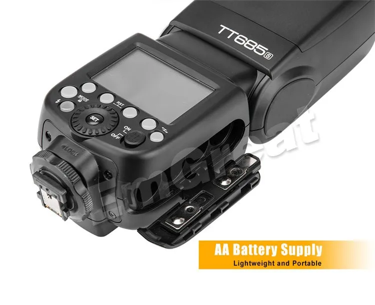 Godox TT685S GN60 ttl вспышка светильник Speedlite 230 Полная мощность Авто/Ручное Масштабирование для sony DSLR камер A77II A7RII A7R A58 A99