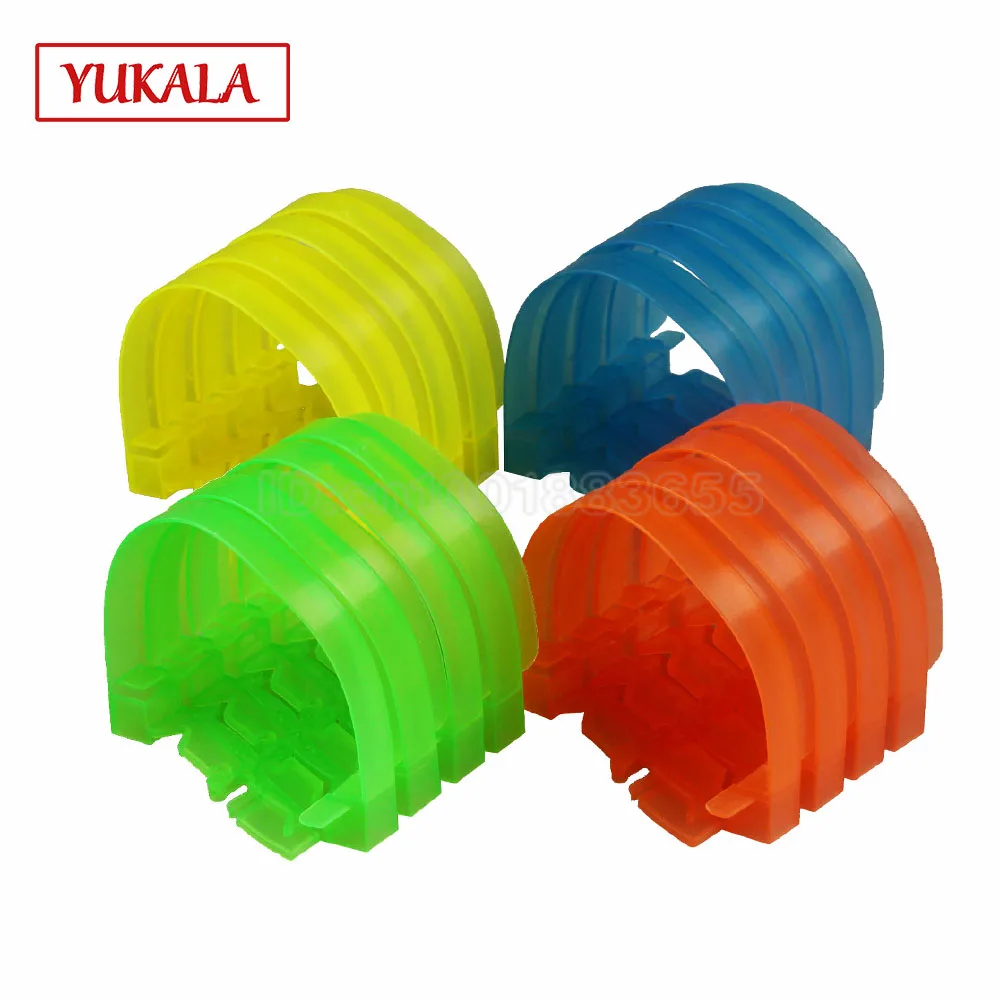 Pliage flexible lumineux lumière piste voitures brillant dans foncé Tunnel 8 pièces/ensemble bricolage puzzle éducatif enfants enfants pour garçons filles