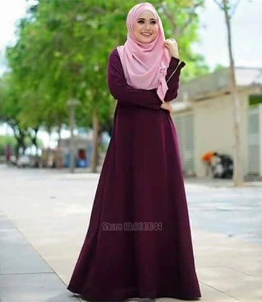 Платье для женщин модное мусульманское большого размера|abaya women|dress abayamuslim women |