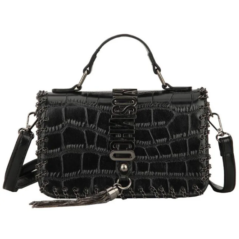 

Korean Version Of The Simple Retro Small Square Bag Wild Simple Female Stone Pattern Shoulder Messenger Bag