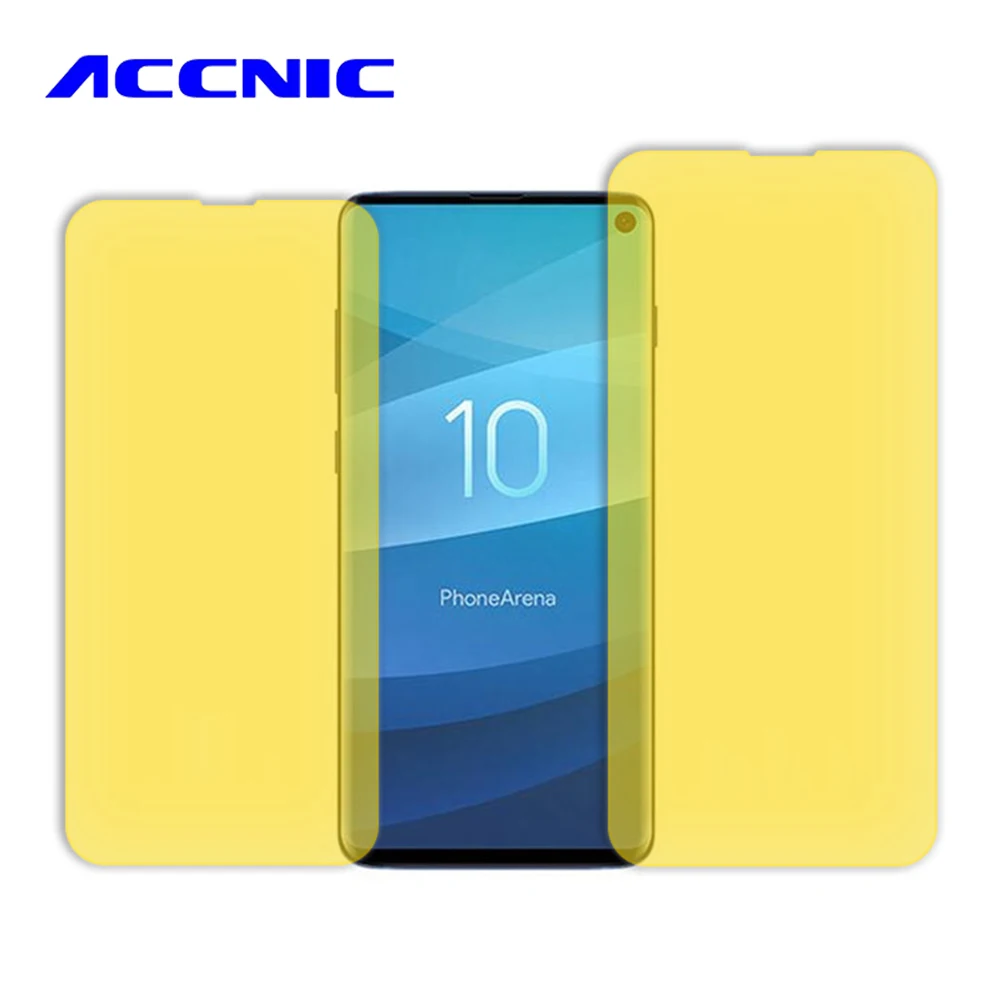 

ACCNIC Front/ Back Full Cover Clear Protective Film For Samsung Galaxy S10 S10e/ S10lite S10 Plus Soft TPU Film Transparent